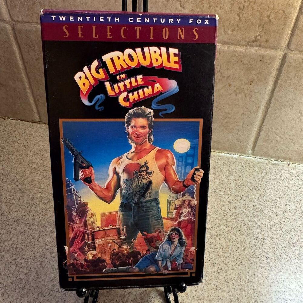 Big Trouble in Little China VHS 1996 Kurt Russell Action Adventure